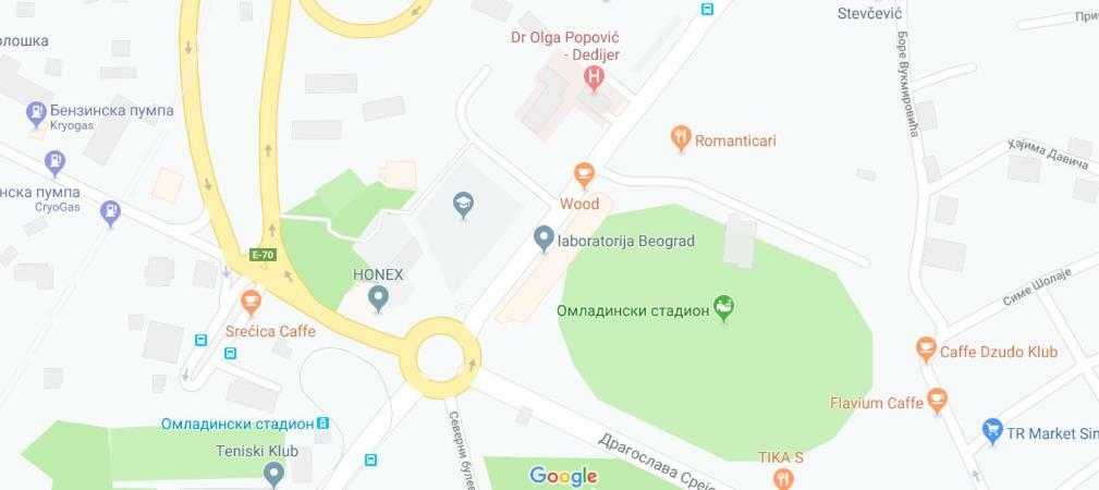 Twc Vandrerhjem Beograd Eksteriør bilde